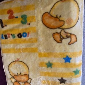 Cute Duckling Blanket with Stars